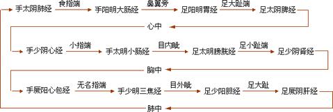 十二经脉的流注次序