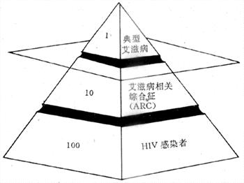 艾滋病的“冰山”现象