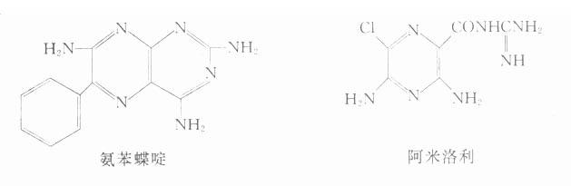 氨苯蝶啶及阿米洛利