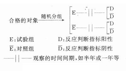 随机对照试验模式图
